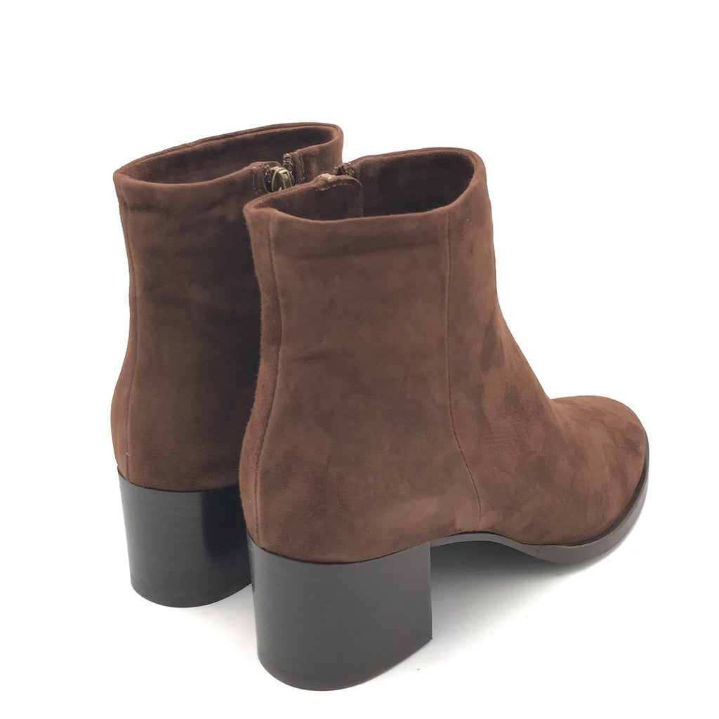 Zulian Calzature Tronchetto classico camoscio marrone Fino Al -60%