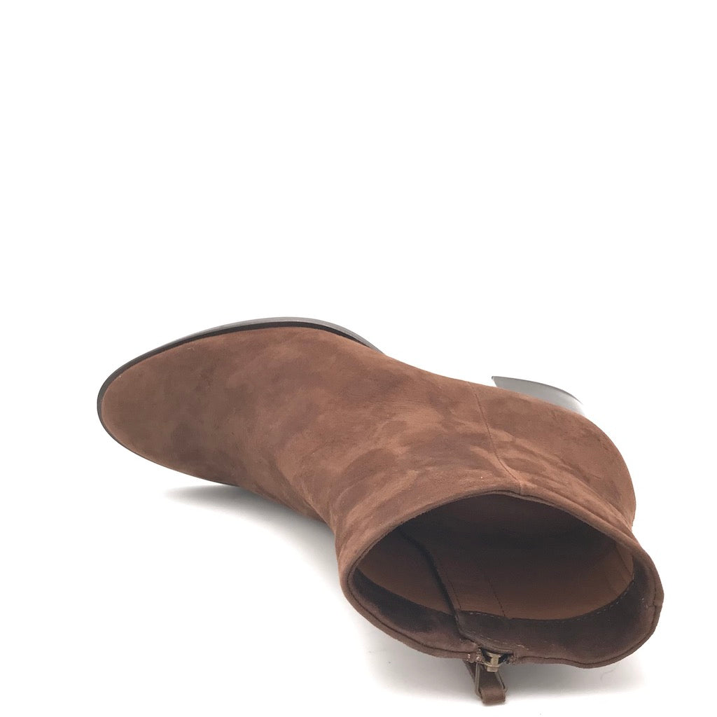 Zulian Calzature Tronchetto classico camoscio marrone Fino Al -60%