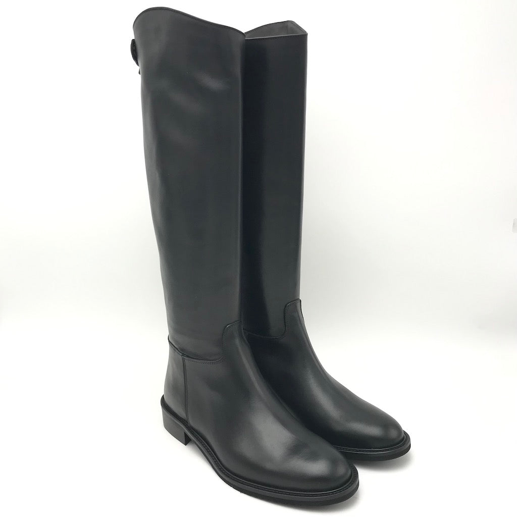 Zulian Calzature Stivale cavallerizza nero Economico
