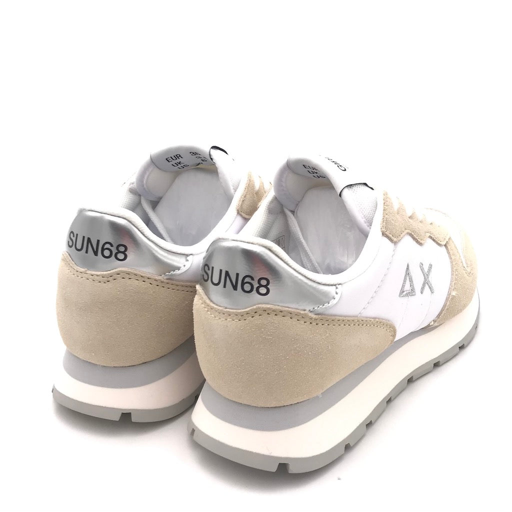 Zulian Calzature Sneakers Ally gold silver bianco-panna I Più Venduti