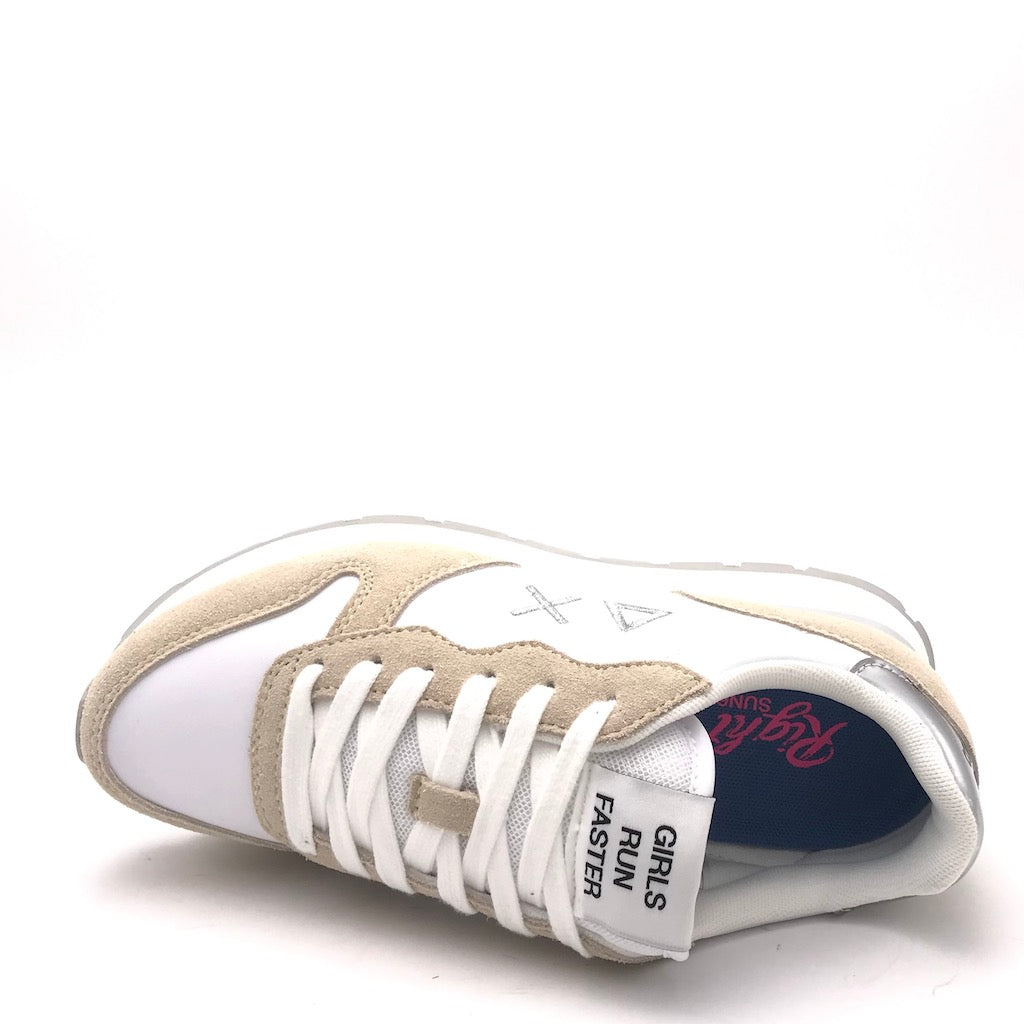 Zulian Calzature Sneakers Ally gold silver bianco-panna I Più Venduti