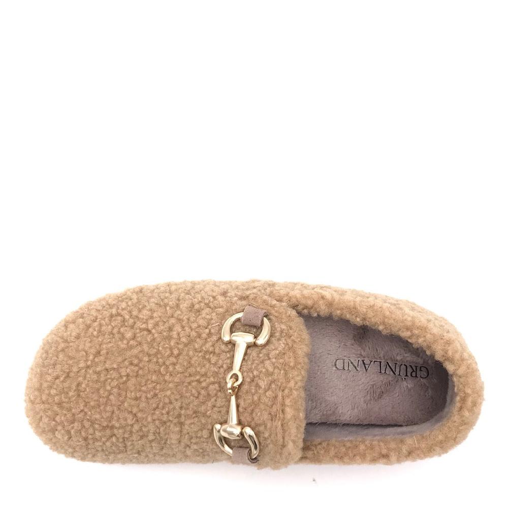 Zulian Calzature Pantofola Gles beige Moda