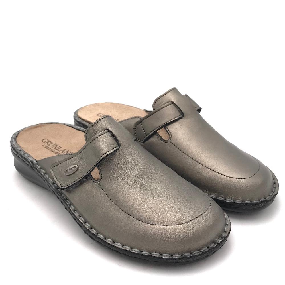 Zulian Calzature Ciabatta Dami peltro Italy