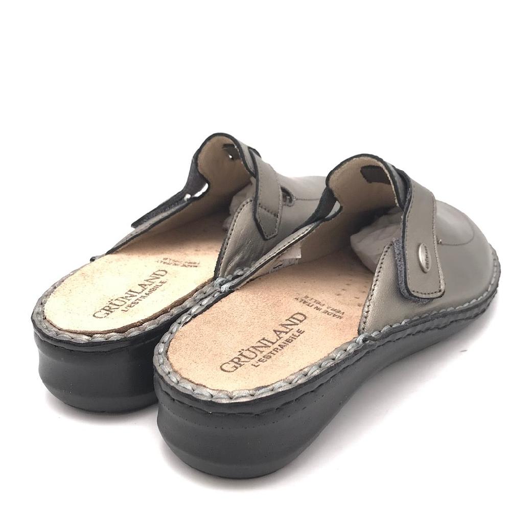 Zulian Calzature Ciabatta Dami peltro Italy