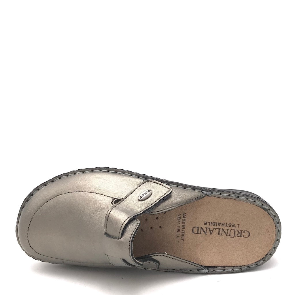 Zulian Calzature Ciabatta Dami peltro Italy