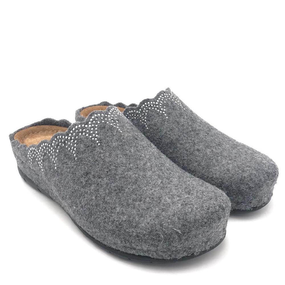 Zulian Calzature Ciabatta Prau grigio Soddisfazione Garantita