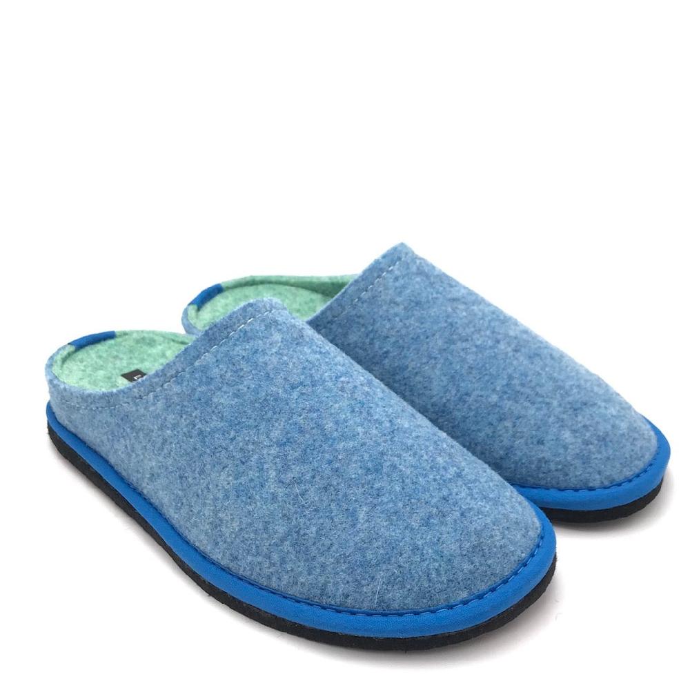 Zulian Calzature Ciabatta Evo bicolor turchese-menta Consegna Veloce