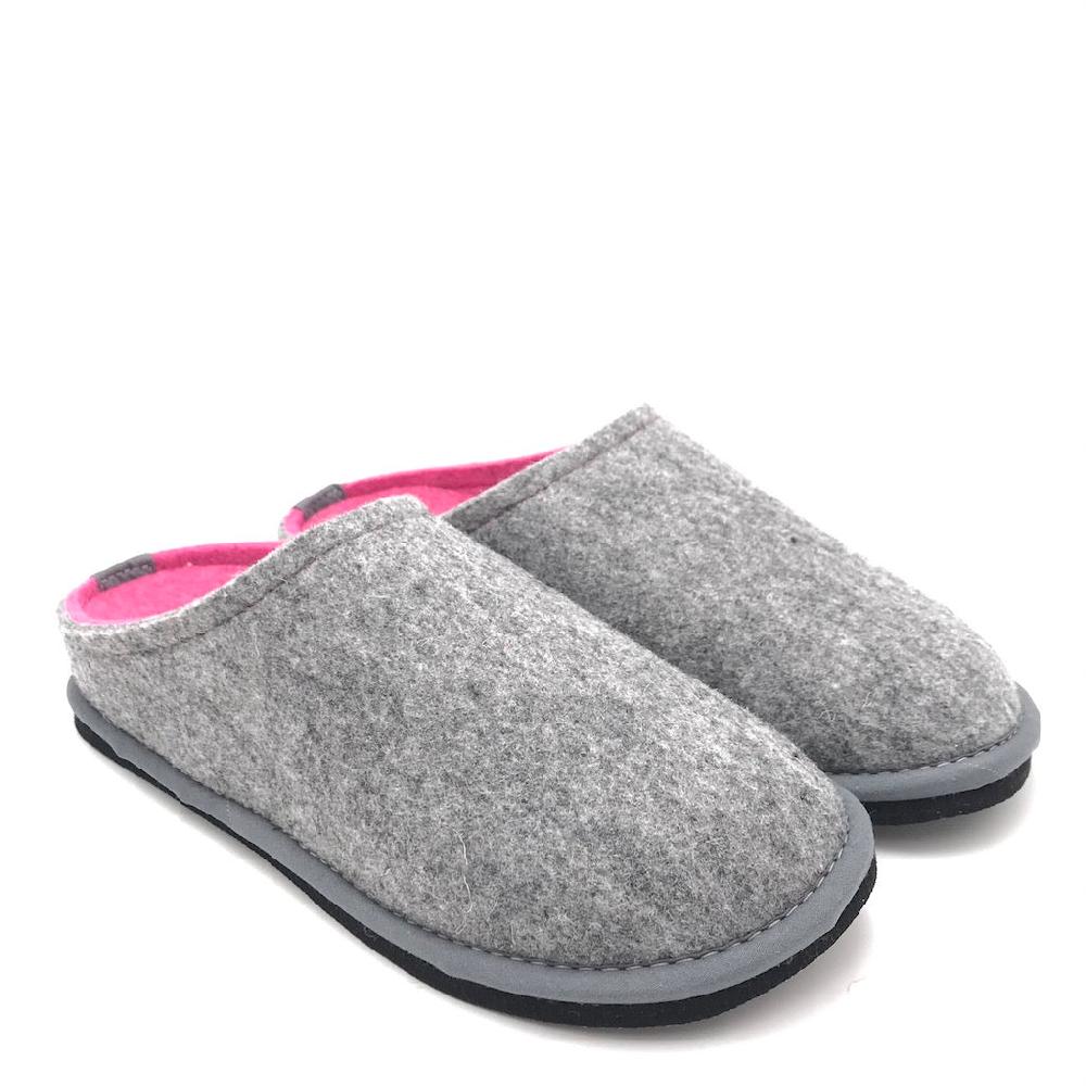 Zulian Calzature Ciabatta Easy bicolor grigio-fuxia Promozione Limitata