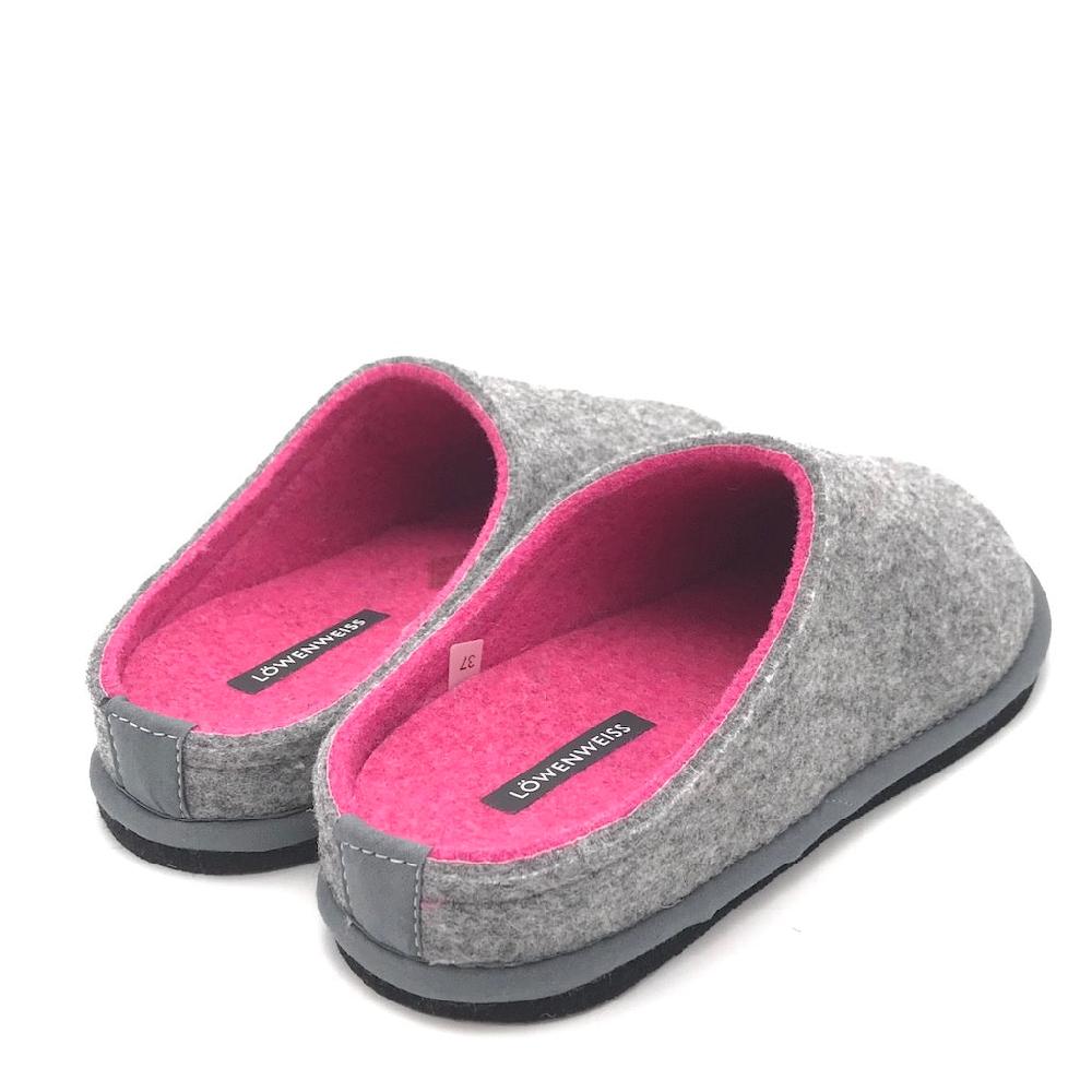Zulian Calzature Ciabatta Easy bicolor grigio-fuxia Promozione Limitata