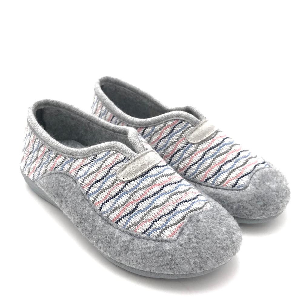 Zulian Calzature Pantofola Reca grigio Fino Al -60%