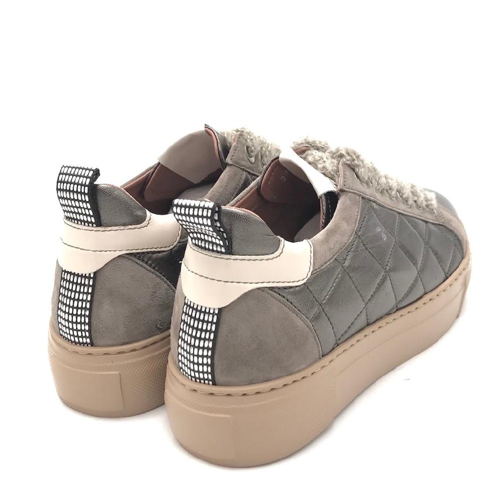 Zulian Calzature Sneakers trapuntata antracite Convenienza