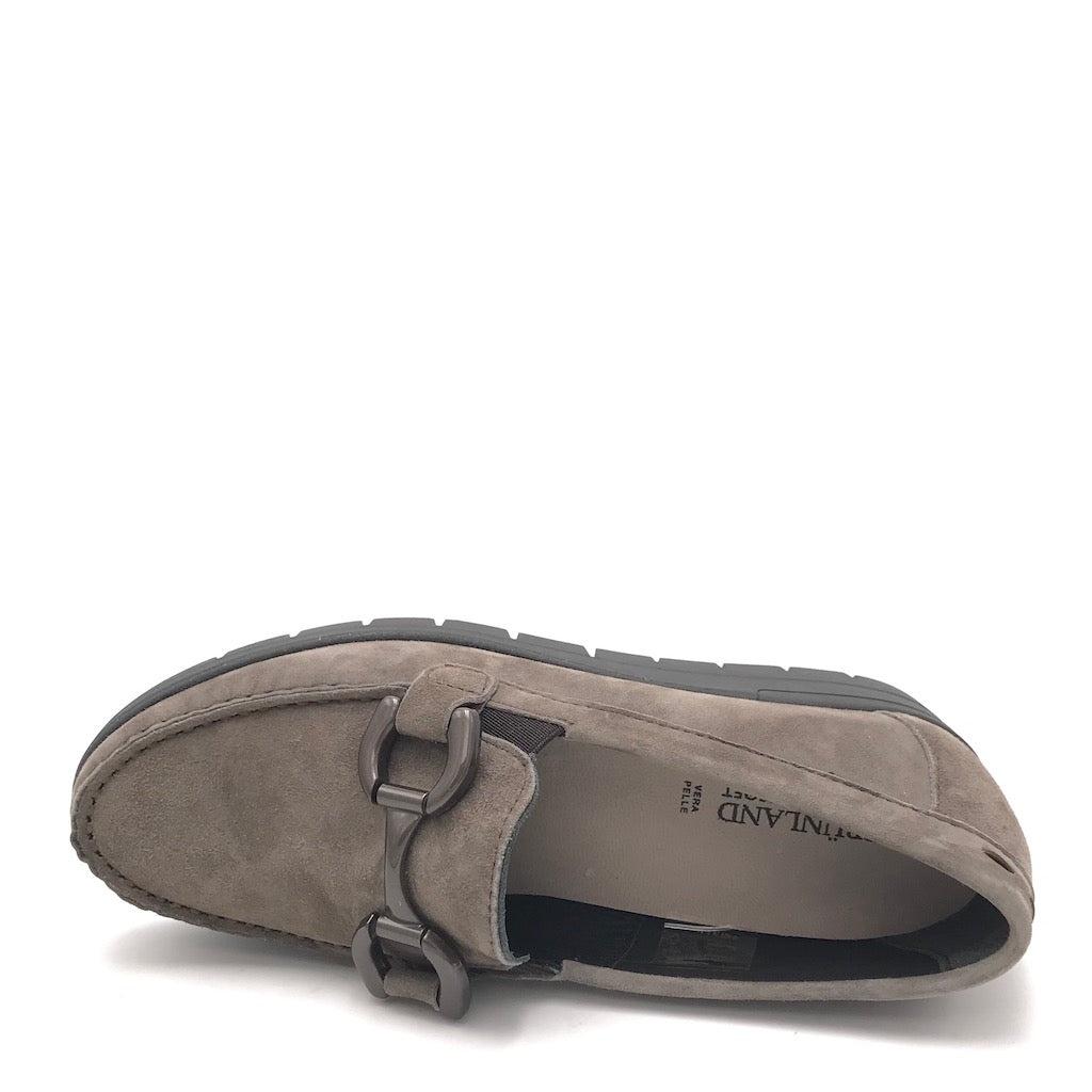 Zulian Calzature Mocassino Tafa taupe Sconto