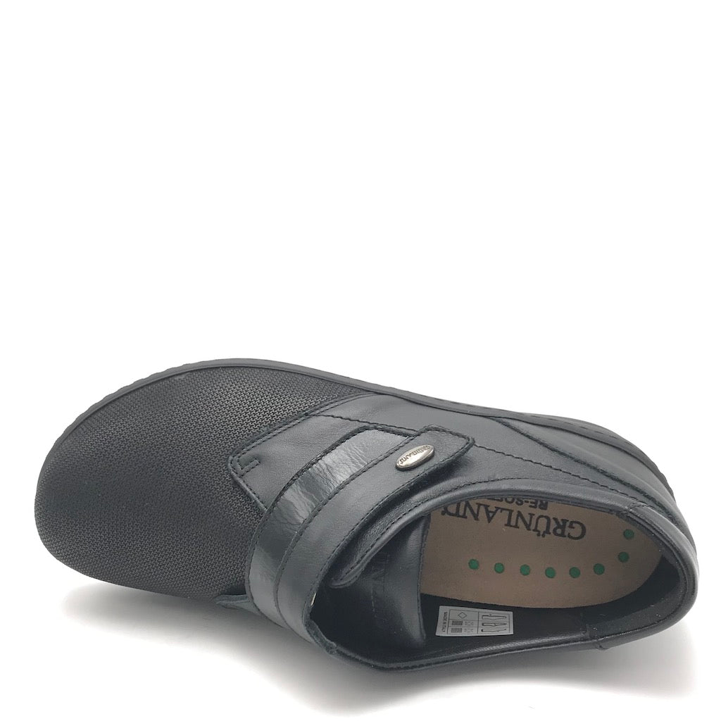 Zulian Calzature Scarpa Nile velcro nera Outlet