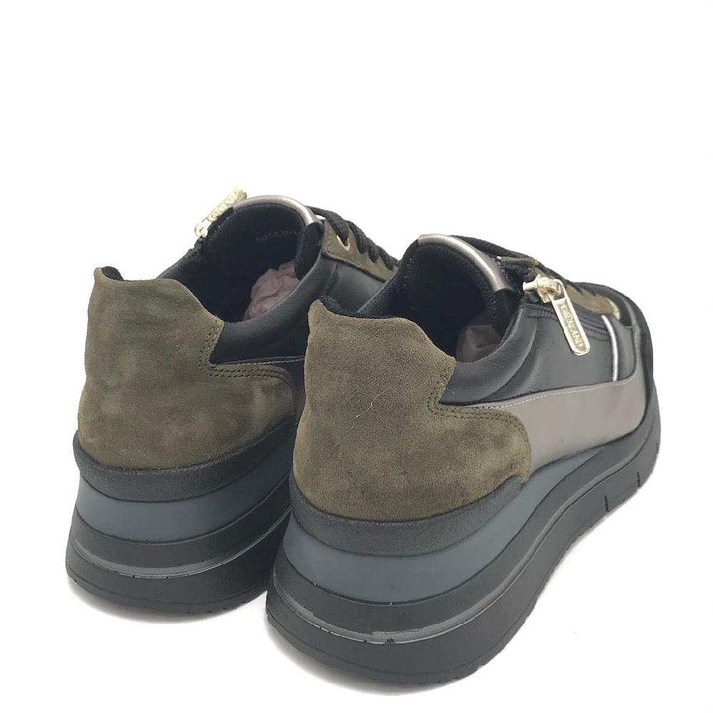 Zulian Calzature Sneakers Shaf oliva-multi In Vendita