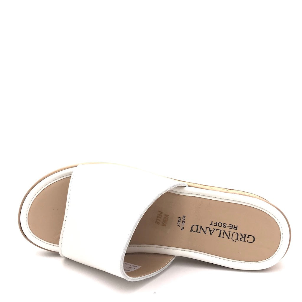 Zulian Calzature Ciabatta Pafo bianca Offerte