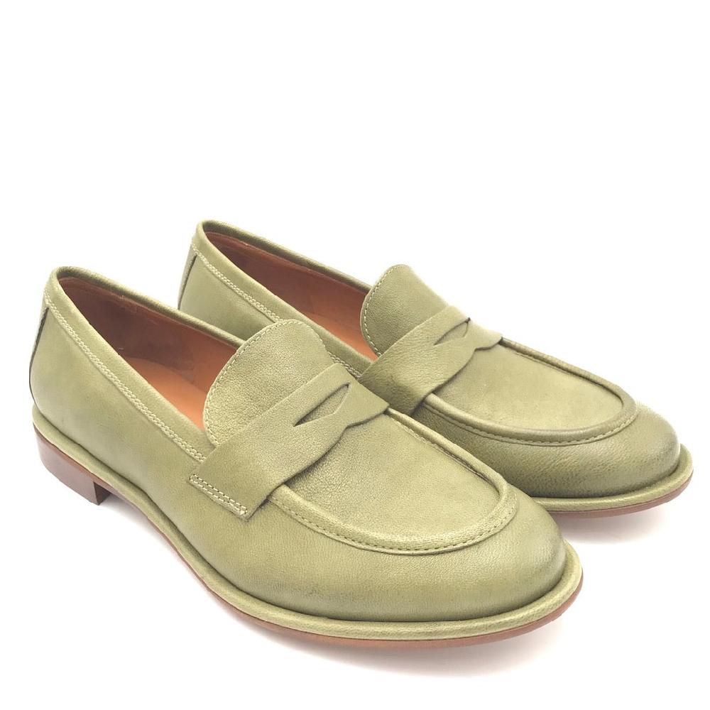 Zulian Calzature Mocassino Steve muschio Vendita Calda
