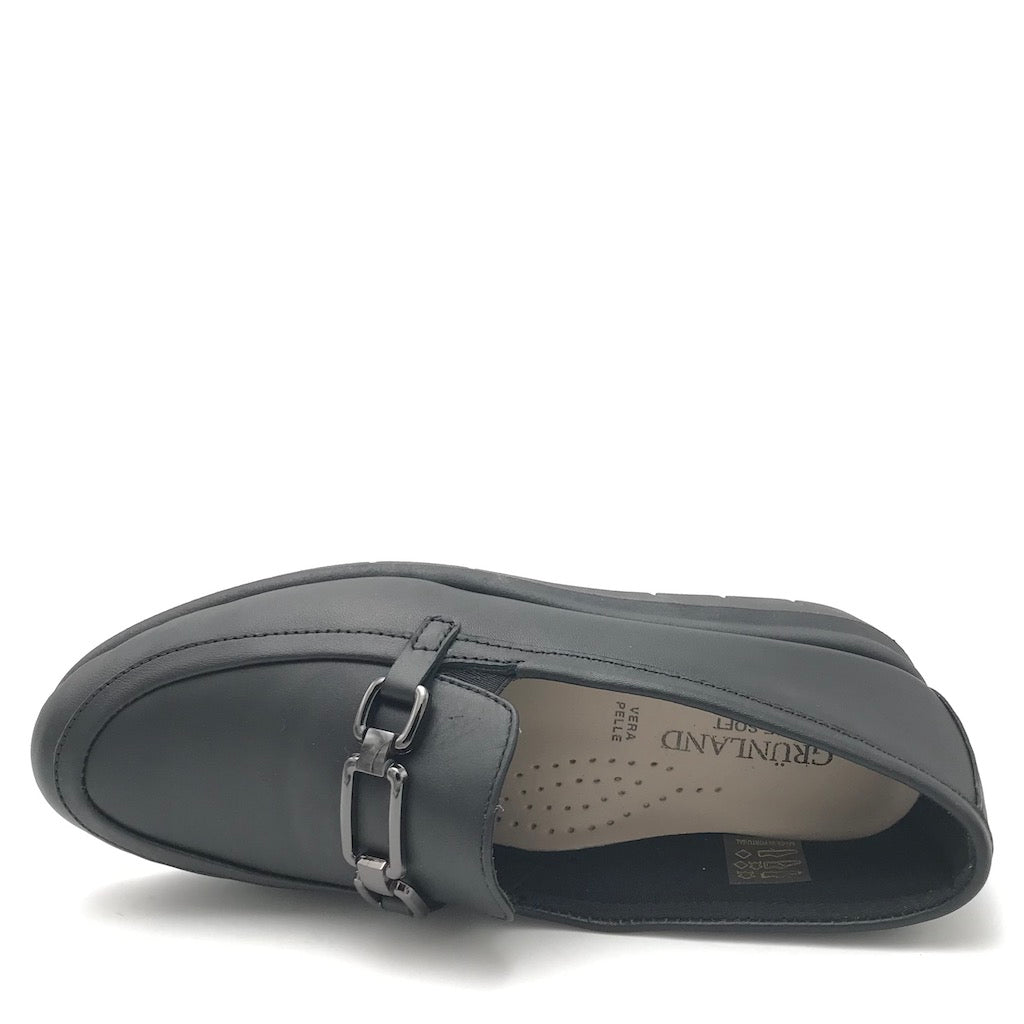 Zulian Calzature Scarpa Rysa pelle nera Negozio