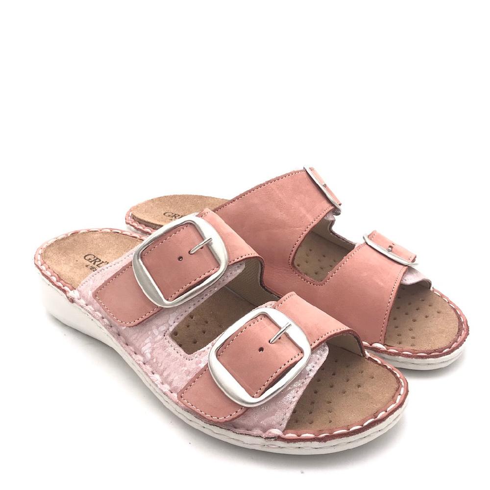 Zulian Calzature Ciabatta Dami rosa antico Nuova