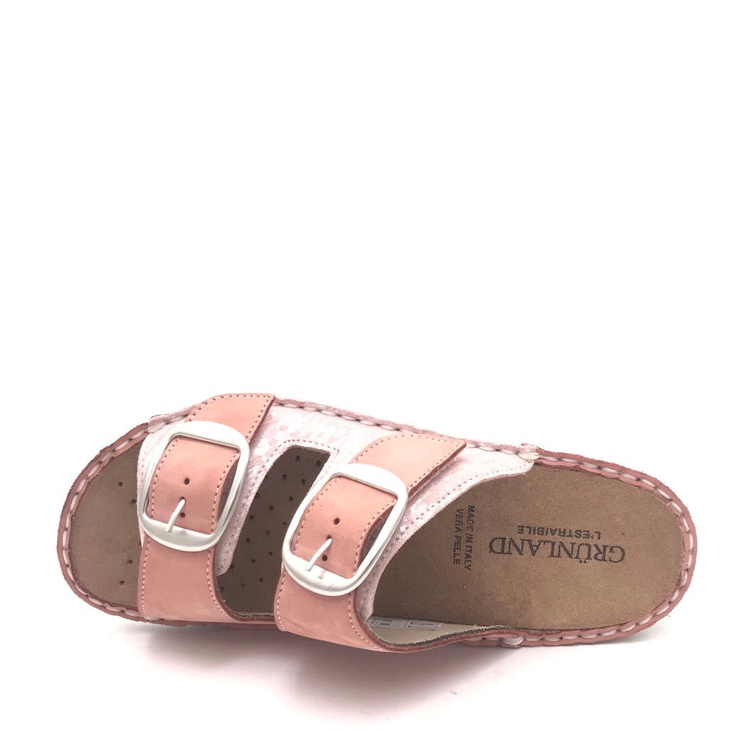 Zulian Calzature Ciabatta Dami rosa antico Nuova