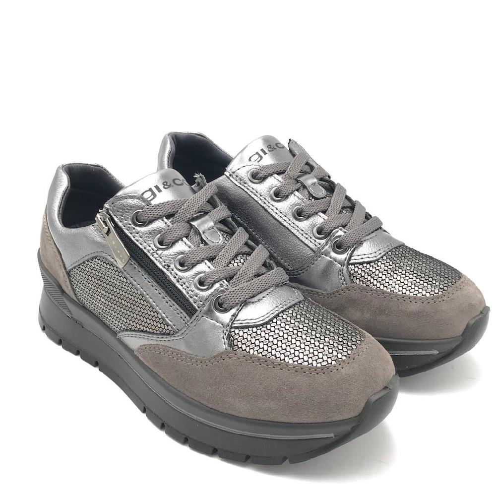 Zulian Calzature Sneakers Anika grigio scuro Vendita