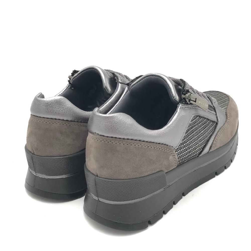 Zulian Calzature Sneakers Anika grigio scuro Vendita