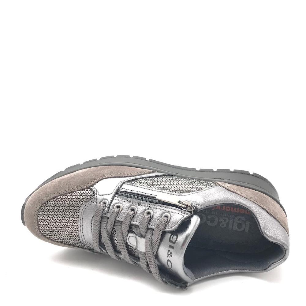 Zulian Calzature Sneakers Anika grigio scuro Vendita