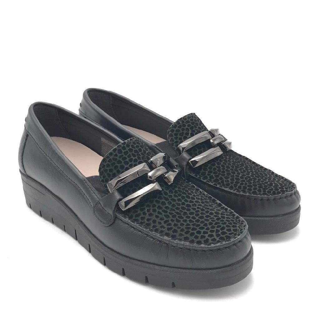 Zulian Calzature Mocassino Tafa nero Spedizione Gratuita