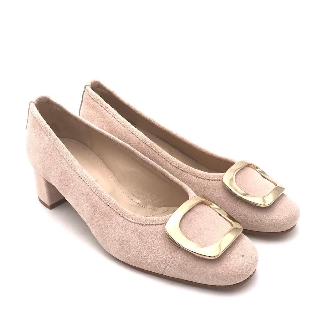 Zulian Calzature Ballerina in camoscio pesca Soddisfazione Garantita