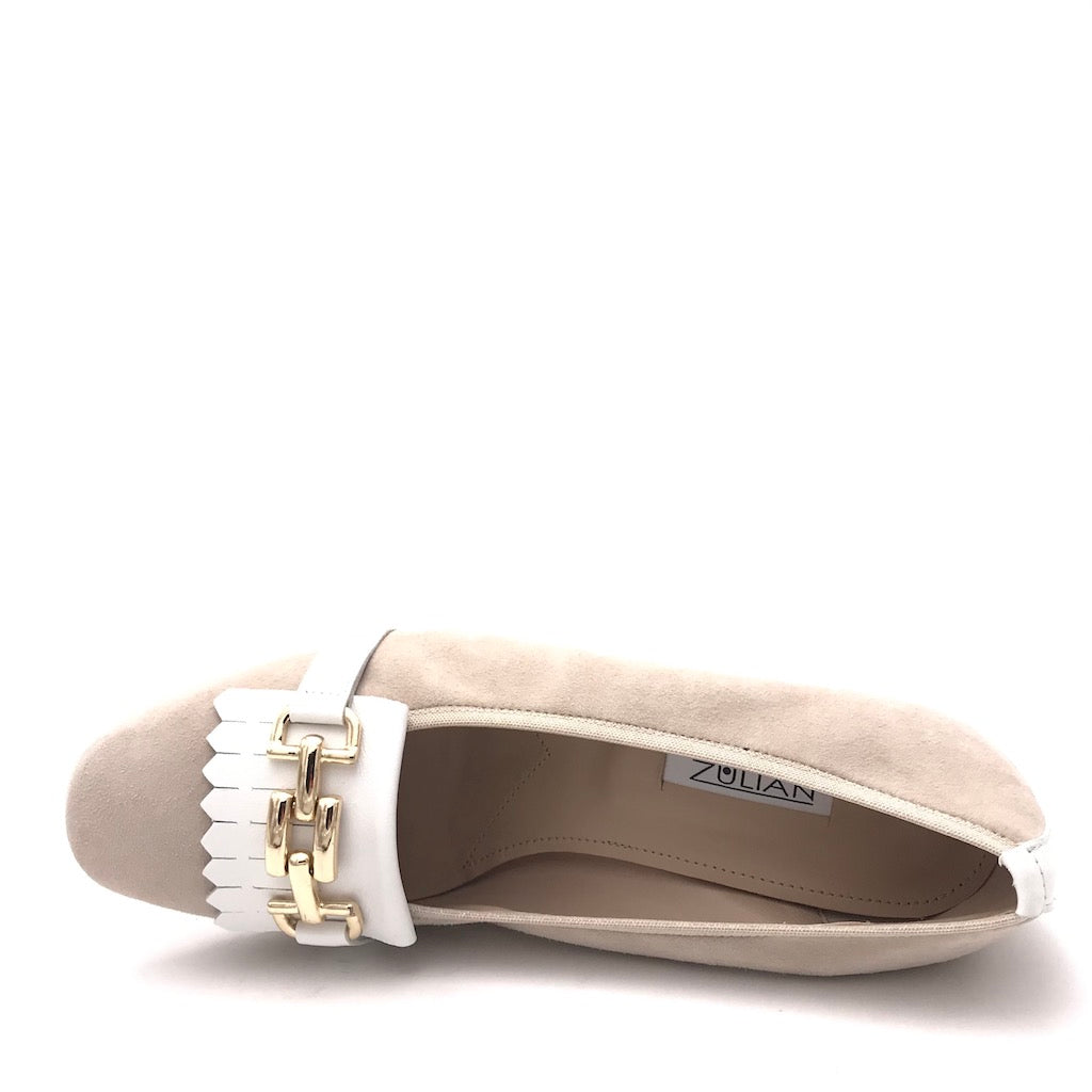 Zulian Calzature Scarpa in camoscio sabbia Negozi Online