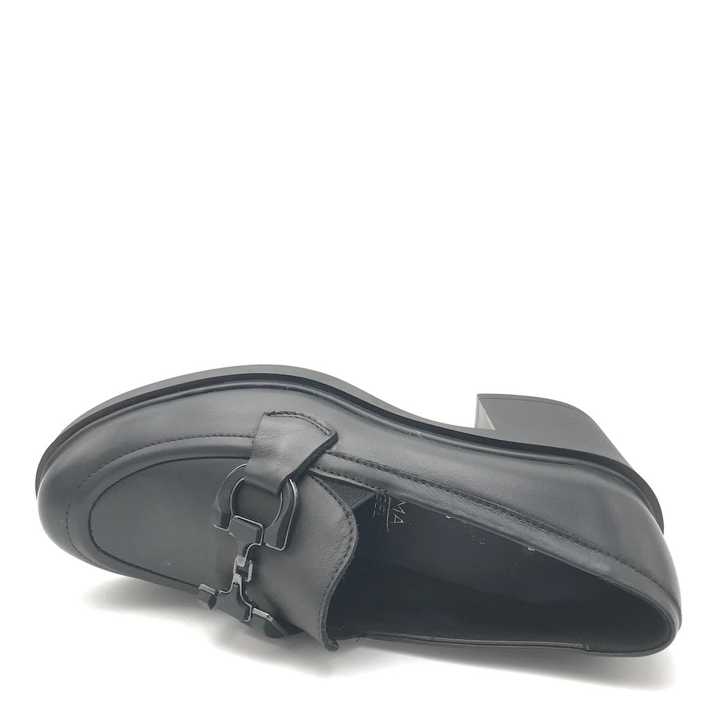 Zulian Calzature Mocassino in nappa nera Sottocosto