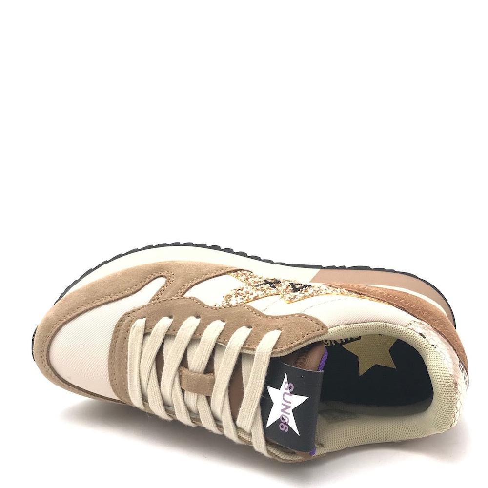 Zulian Calzature Sneakers Stargirl glitter logo Offerta