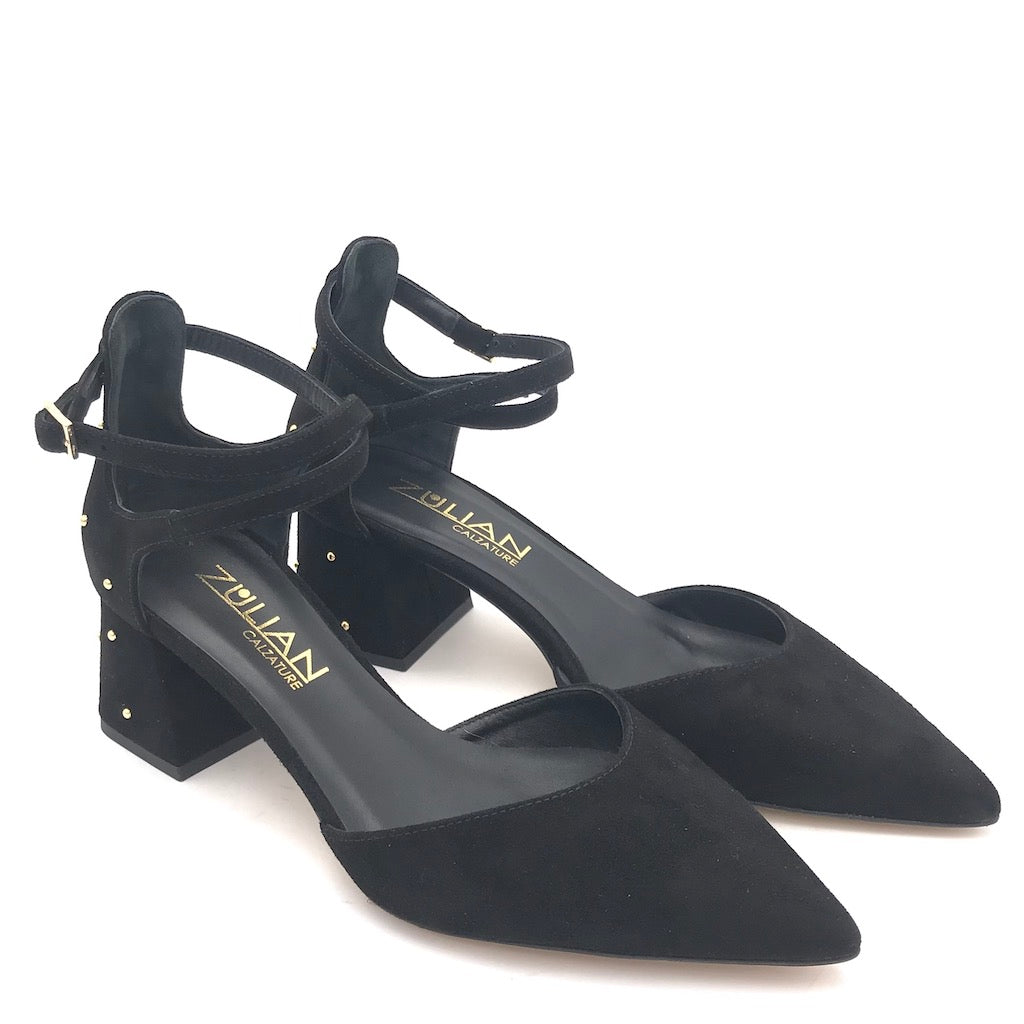 Zulian Calzature Scarpa Lerici camoscio nero Saldi