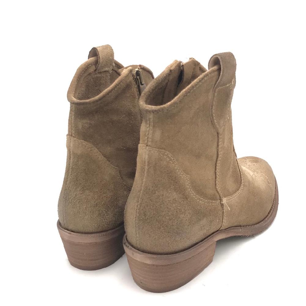 Zulian Calzature Texano in crosta tortora Offerte