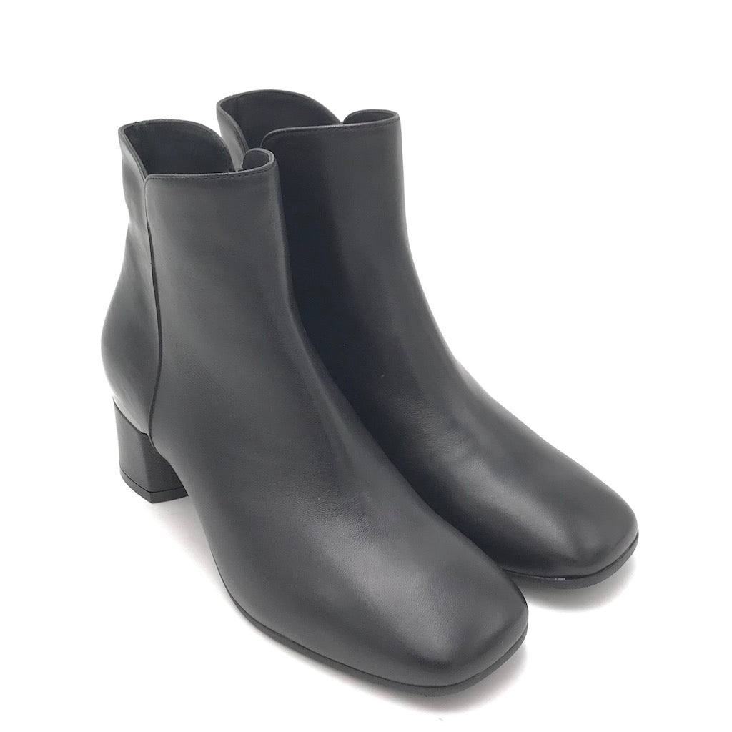 Zulian Calzature Tronchetto nappa nera In Saldo