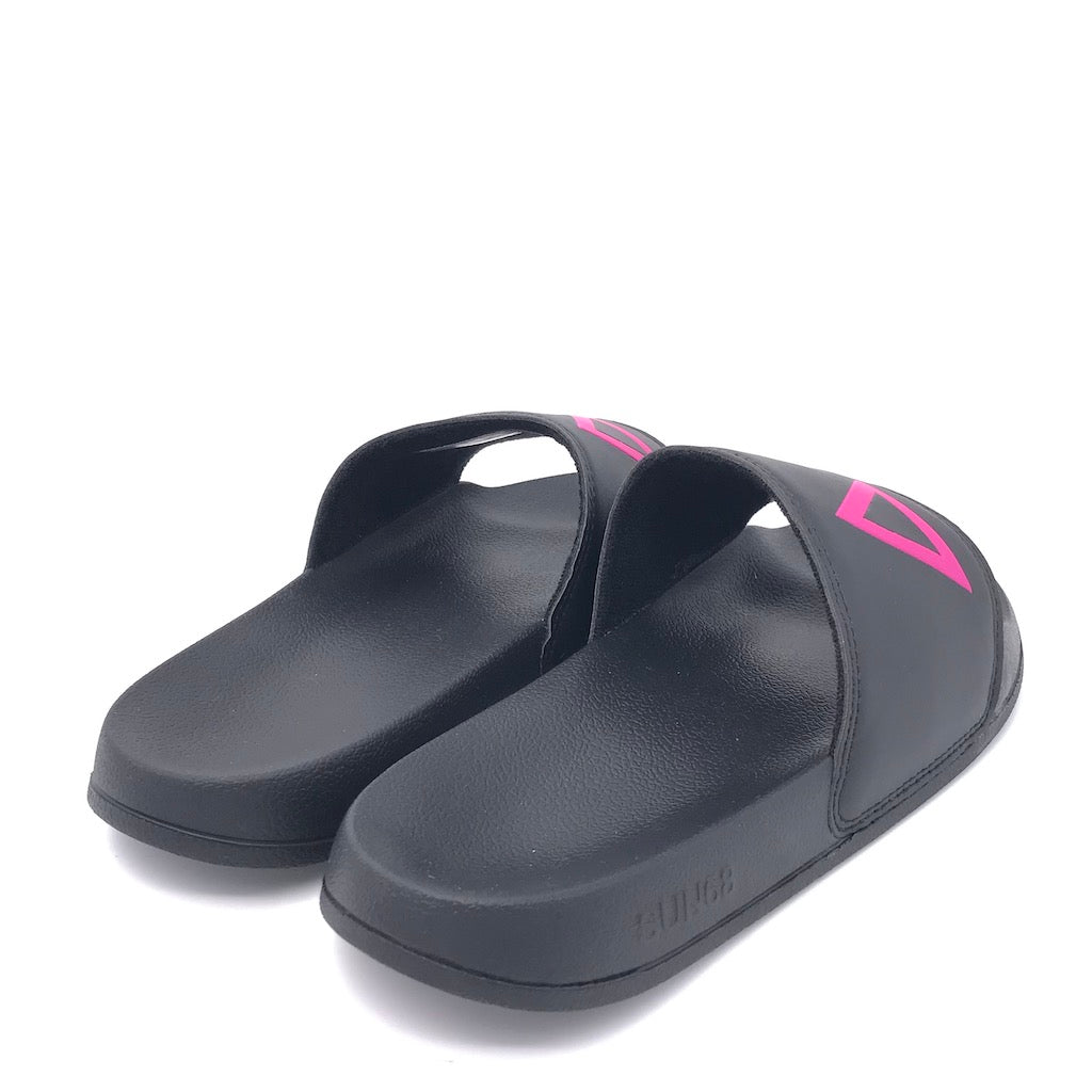 Zulian Calzature Ciabatta Slipper logo nera In Linea