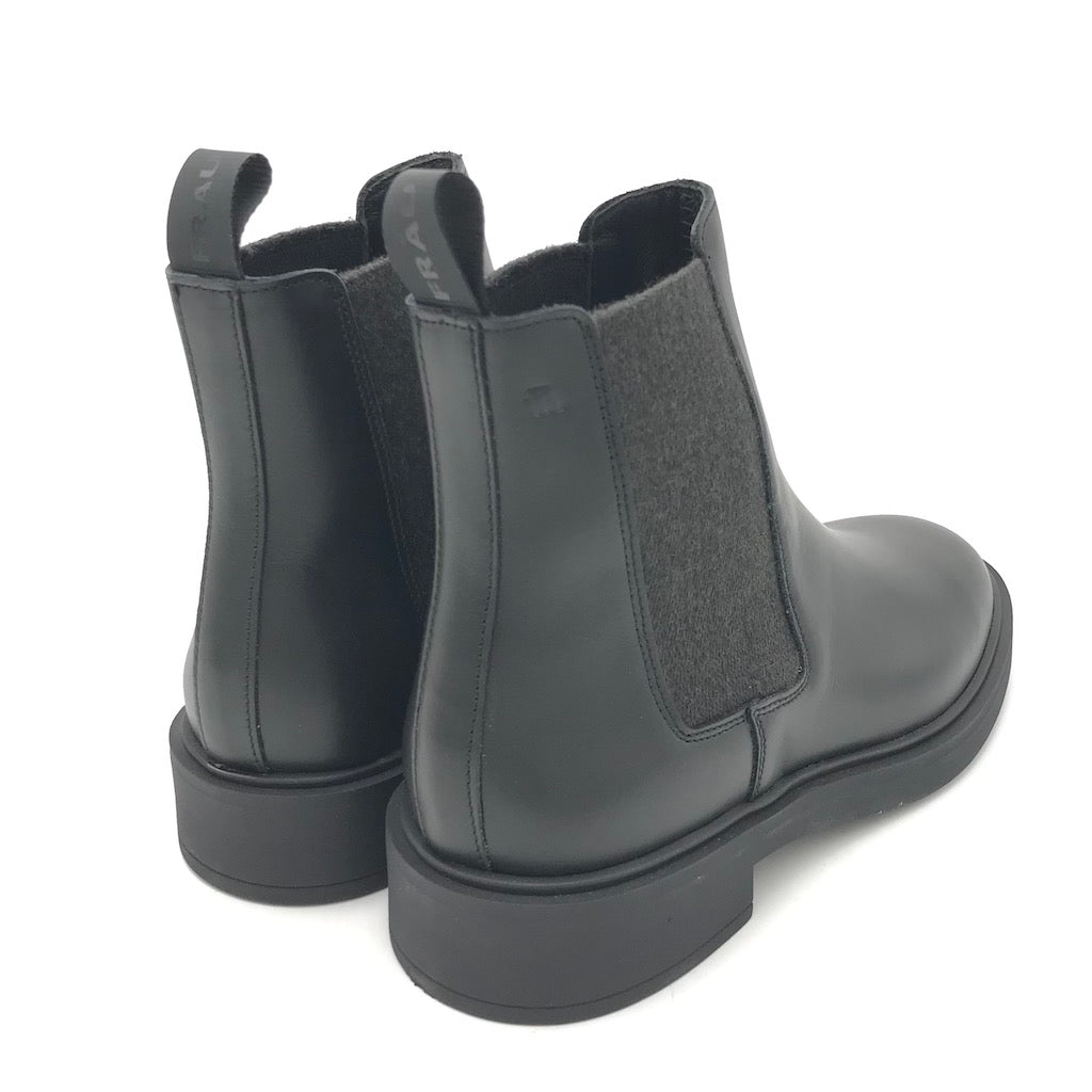 Zulian Calzature Beatles in pelle nera Soddisfazione Garantita