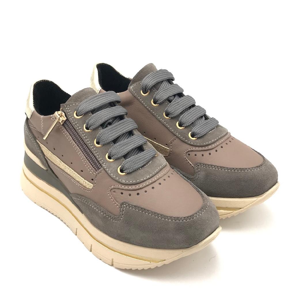 Zulian Calzature Sneakers Shaf taupe Consegna Veloce
