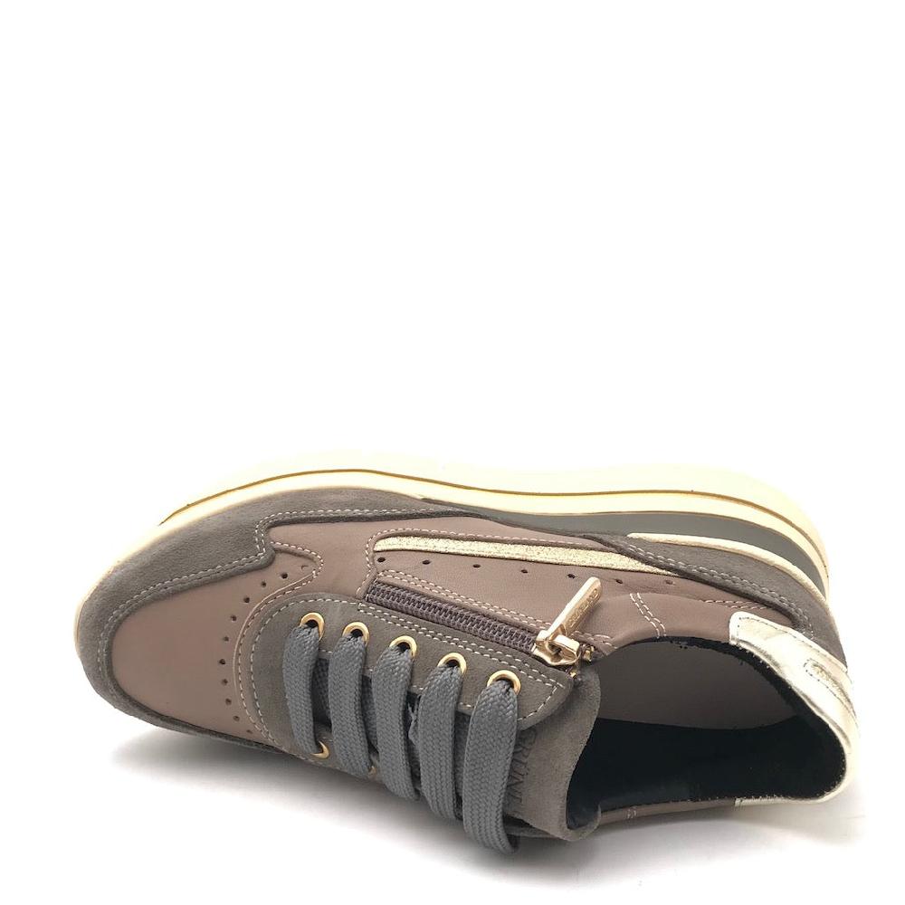 Zulian Calzature Sneakers Shaf taupe Consegna Veloce