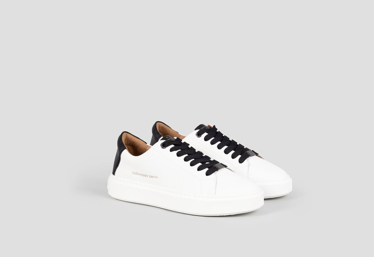 Alexander Smith LONDON MAN WHITE BLACK Moda