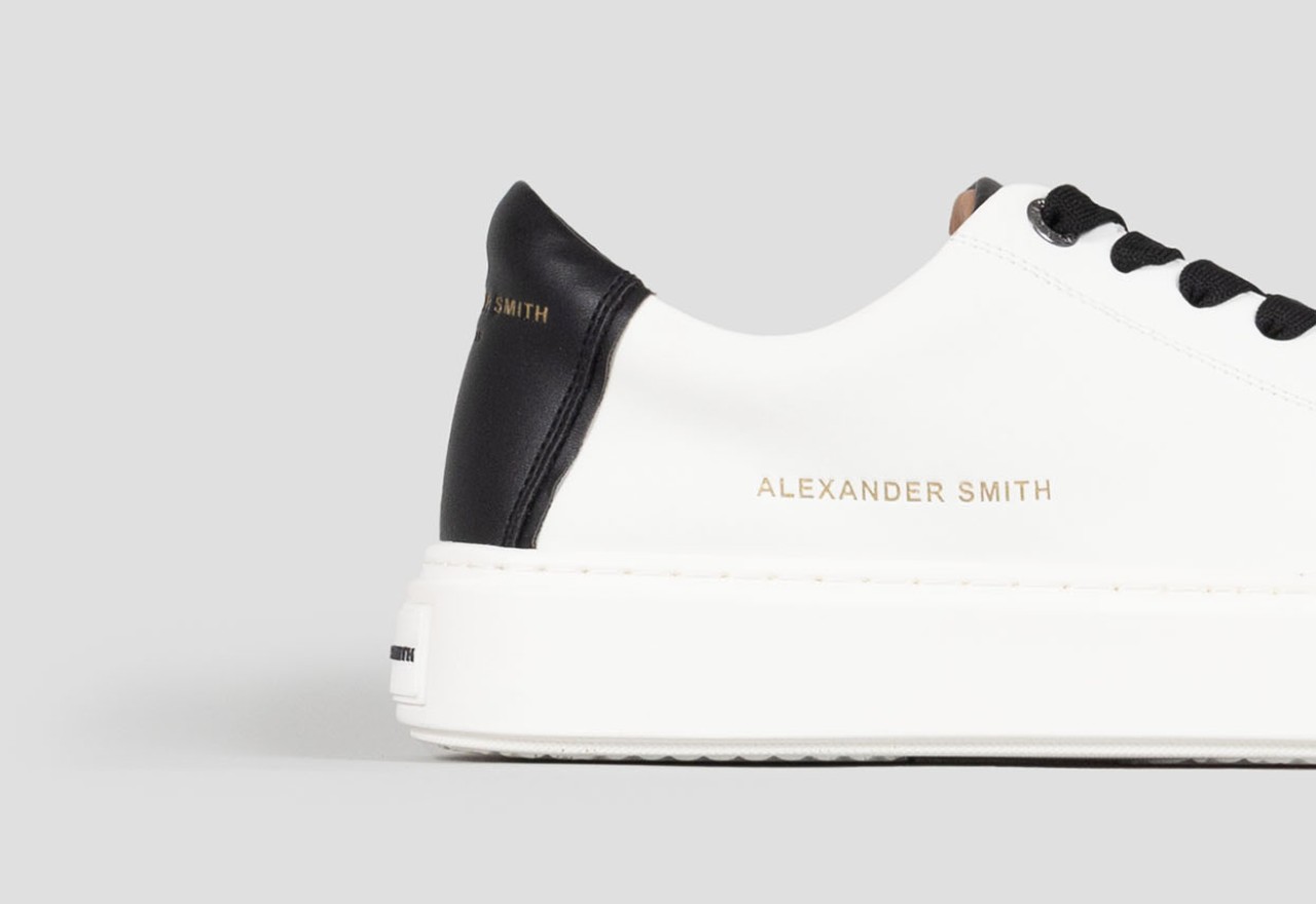 Alexander Smith LONDON MAN WHITE BLACK Moda