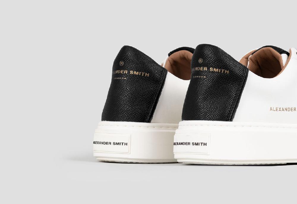 Alexander Smith LONDON MAN WHITE BLACK Qualità
