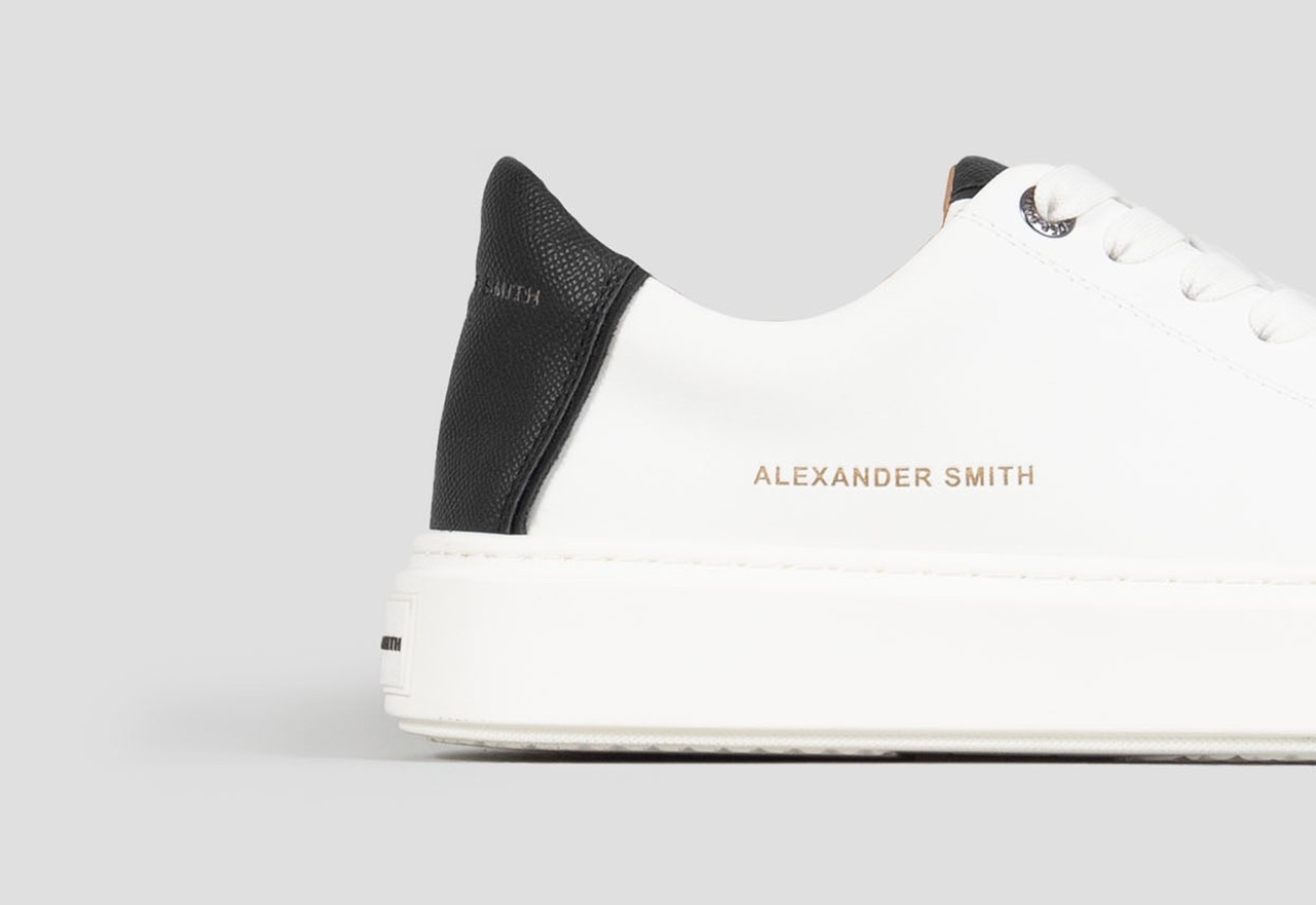 Alexander Smith LONDON MAN WHITE BLACK Qualità