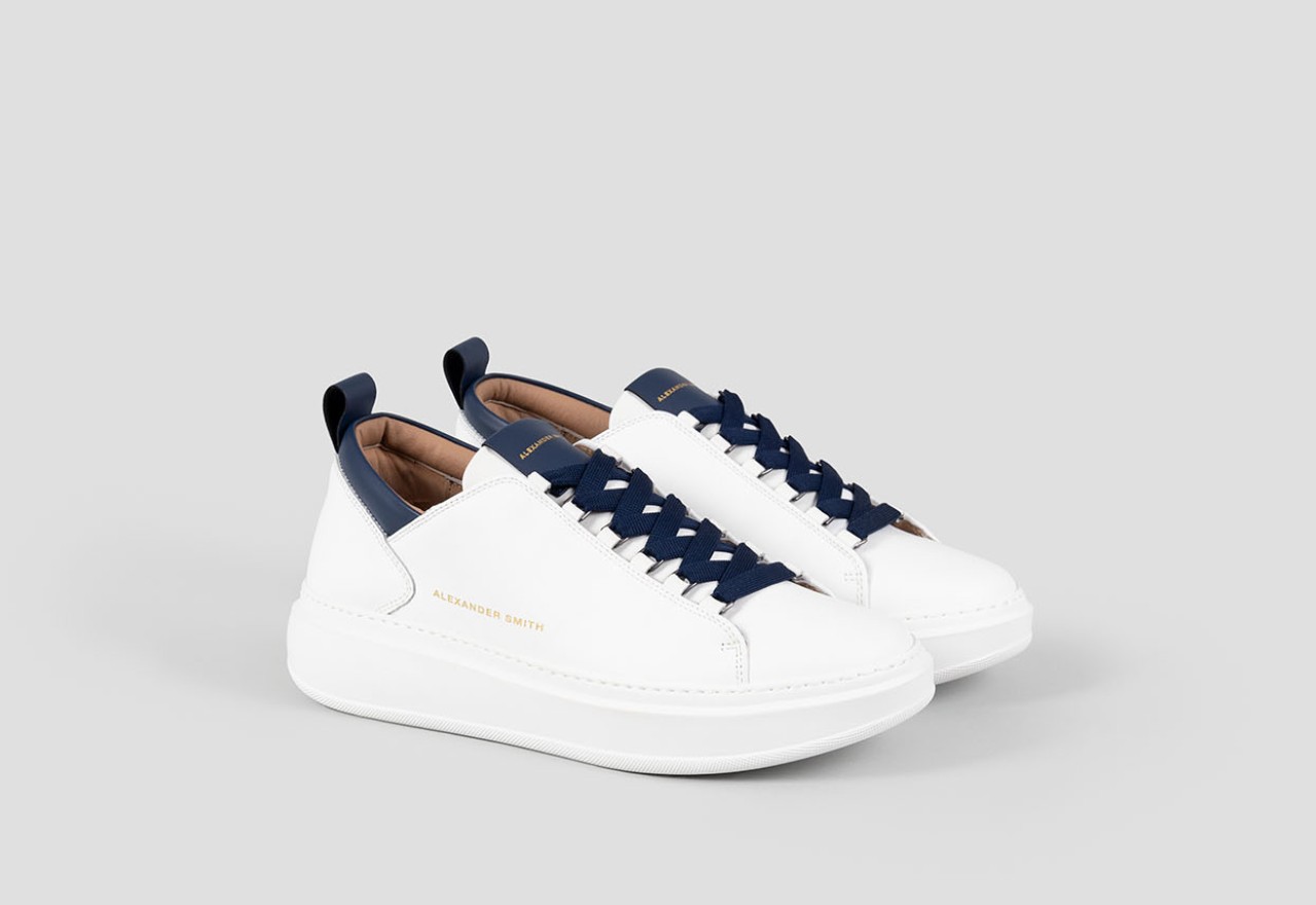 Alexander Smith WEMBLEY MAN WHITE BLUE Promozione