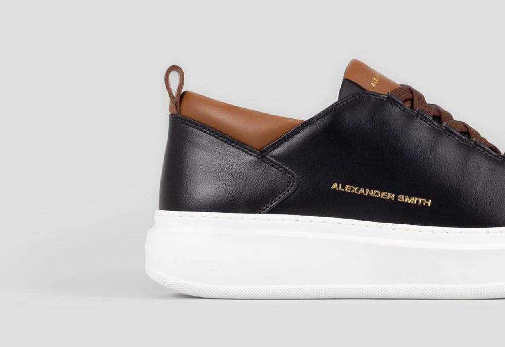 Alexander Smith WEMBLEY MAN BLACK DARK COGNAC Consegna Veloce