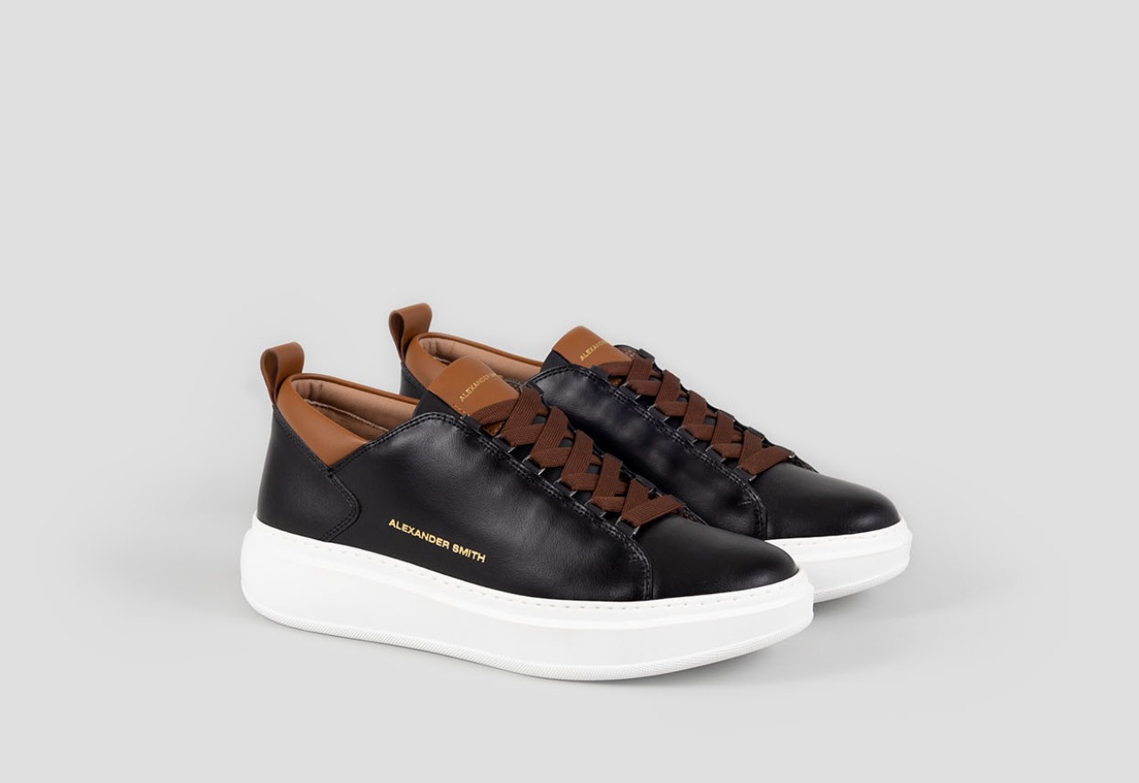 Alexander Smith WEMBLEY MAN BLACK DARK COGNAC Consegna Veloce