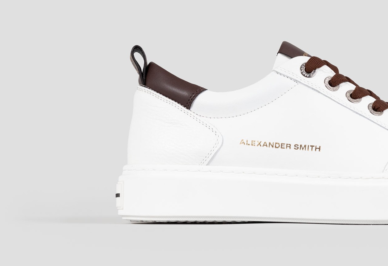 Alexander Smith BOND MAN WHITE DARK BROWN Presa