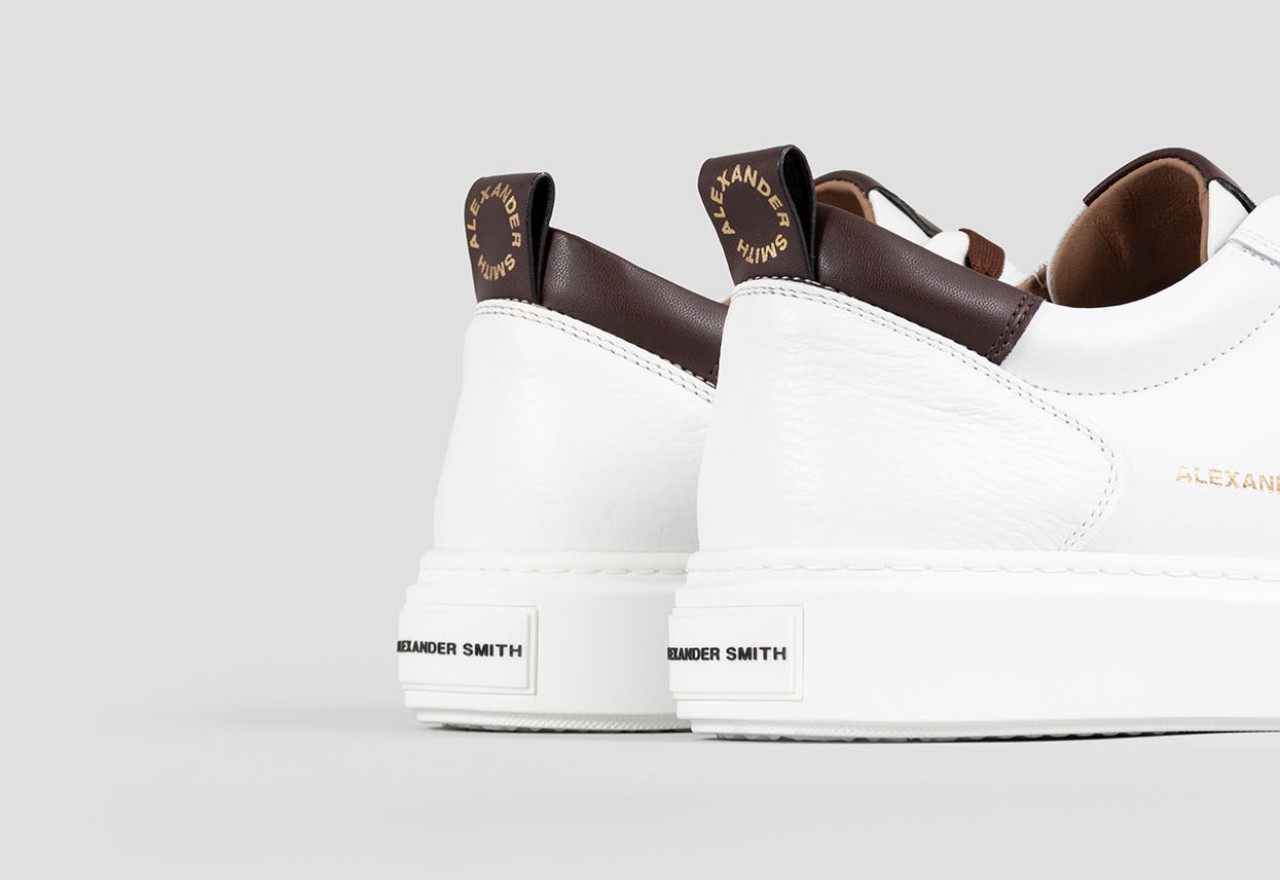 Alexander Smith BOND MAN WHITE DARK BROWN Presa