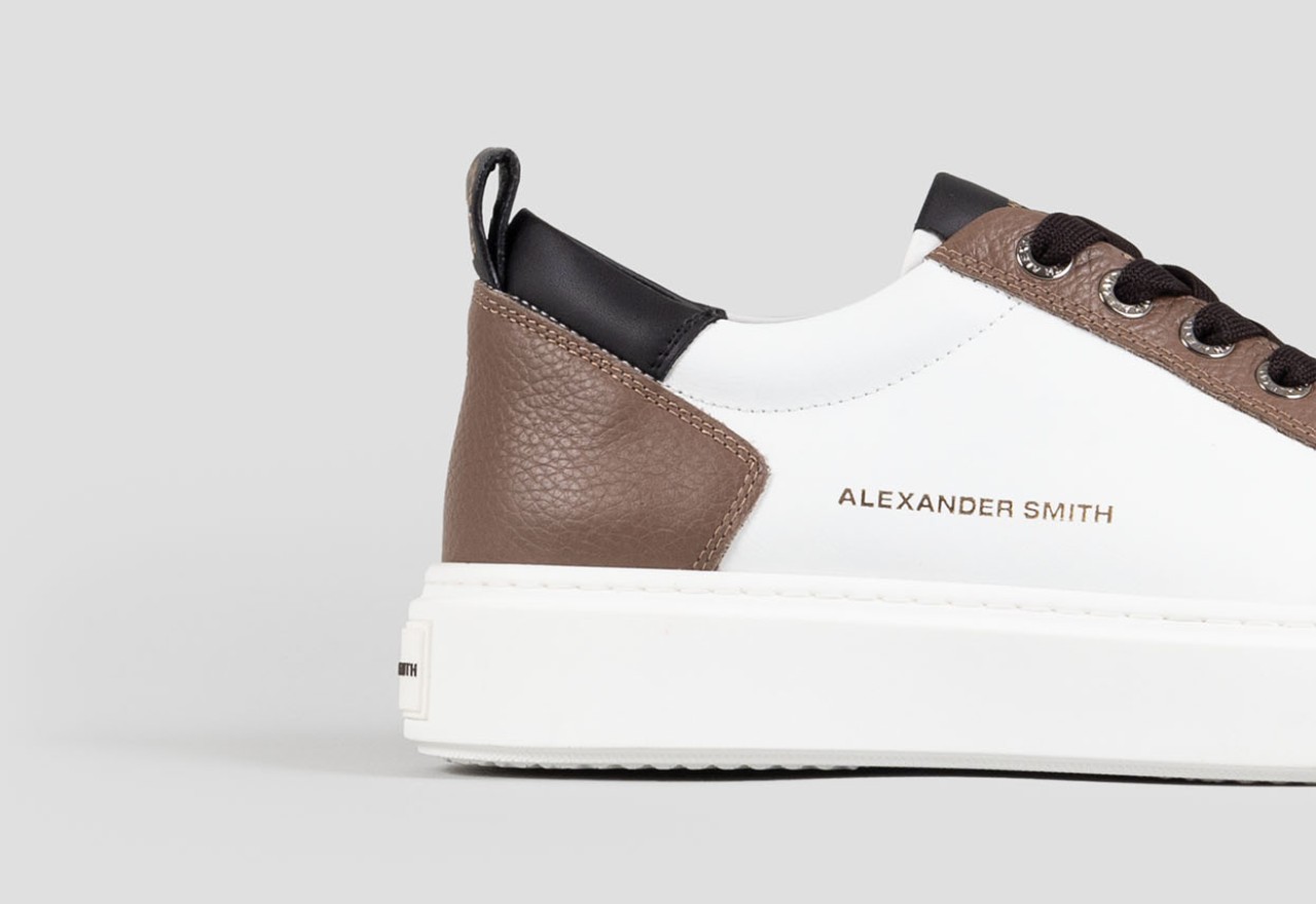 Alexander Smith BOND MAN DARK COGNAC WHITE Outlet