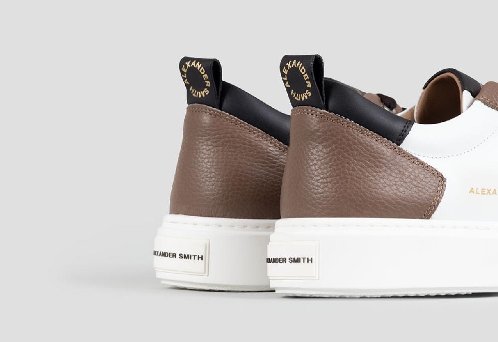 Alexander Smith BOND MAN DARK COGNAC WHITE Outlet