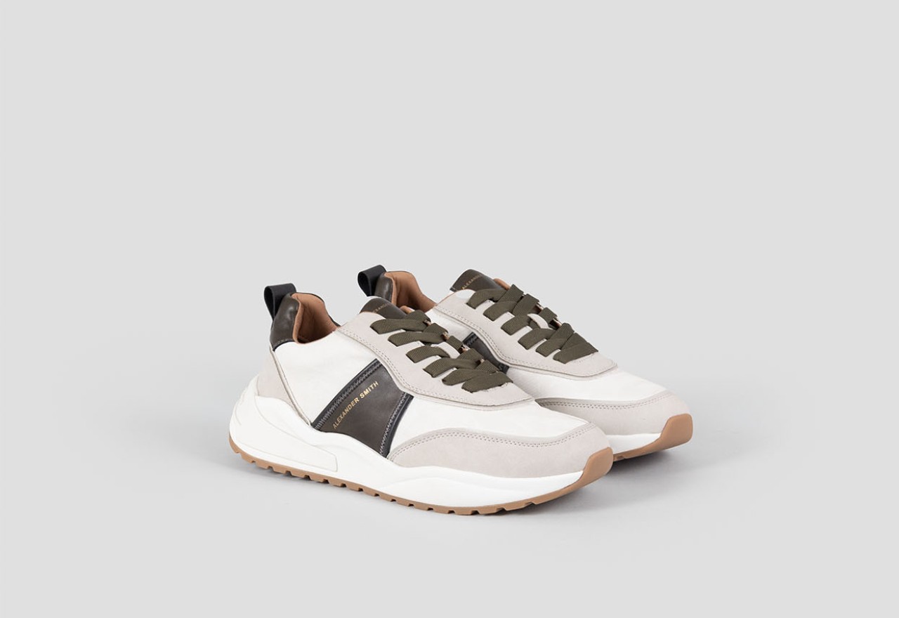 Alexander Smith ECO-DOVER MAN WHITE MILITARY In Saldo